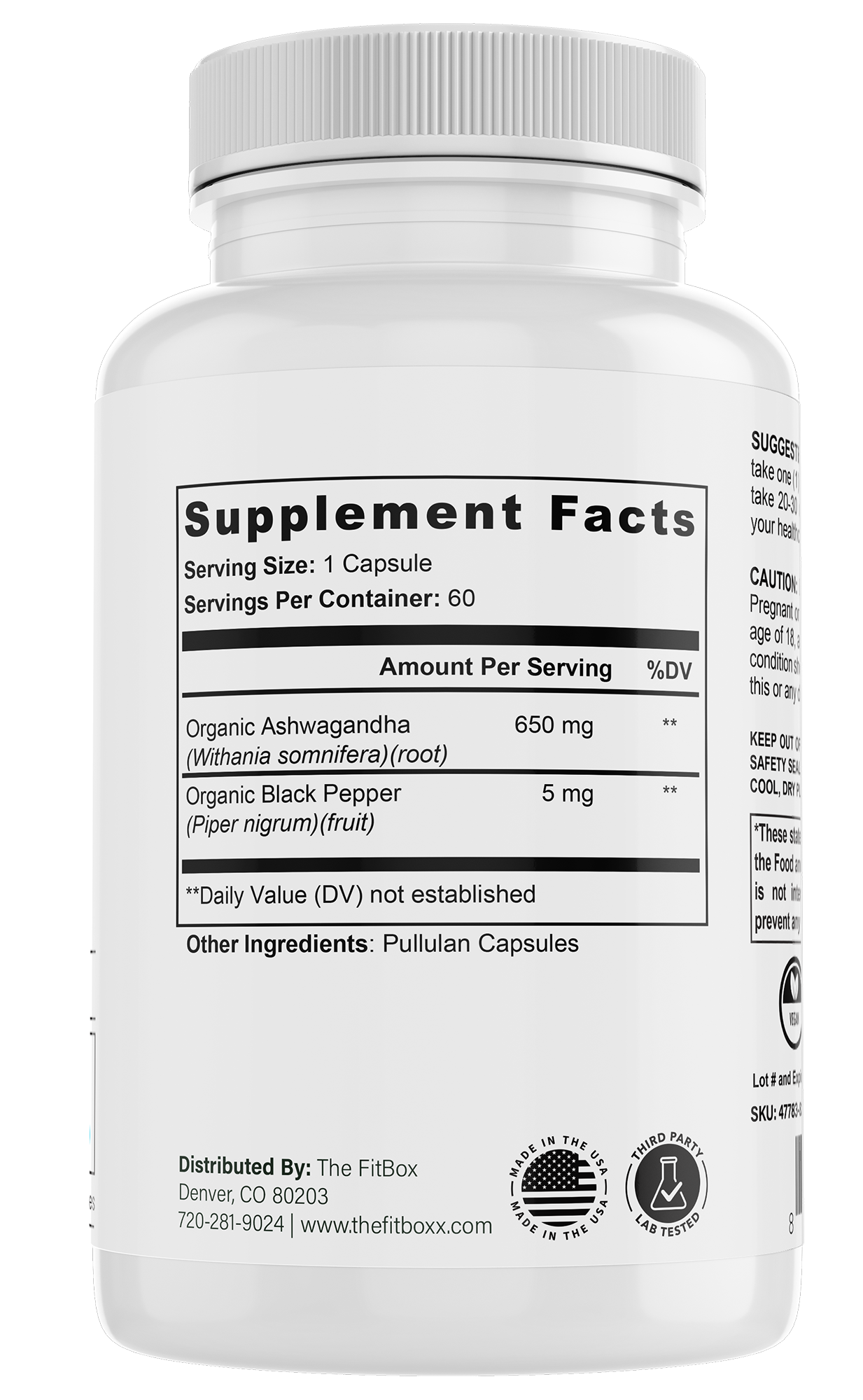 SteadyState Calm (Ashwagandha Blend)