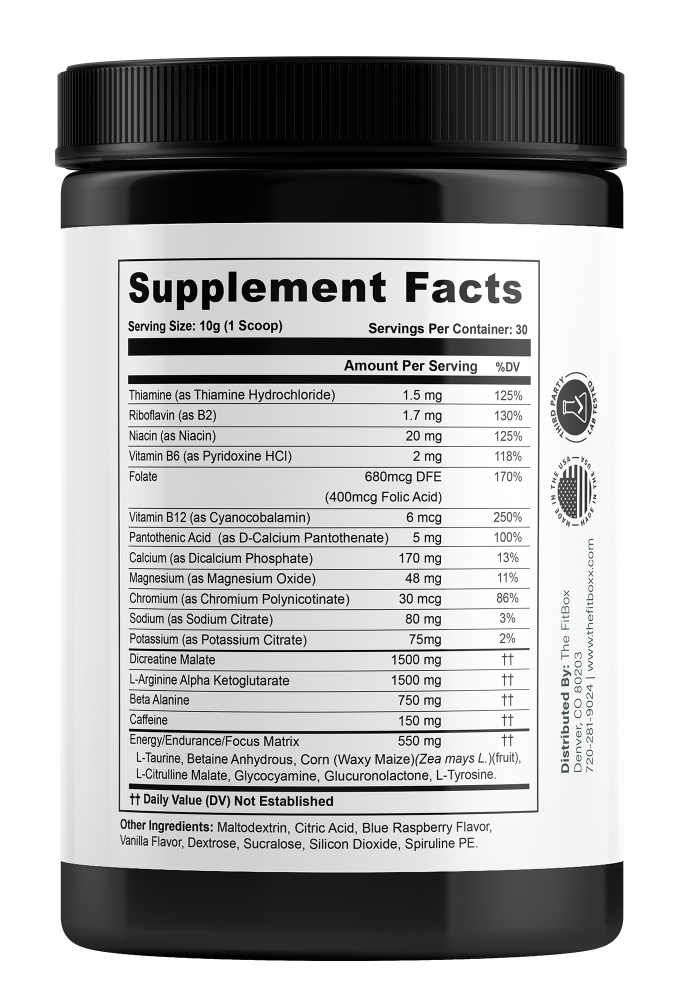 FocusDrive Pre-Workout