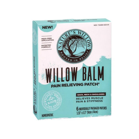 Nature's Willow Pain Patches - 6 Pack