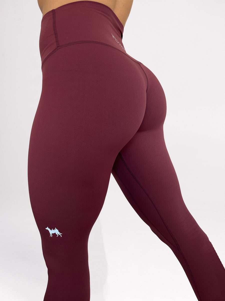 Wild South Leggings - Merlot